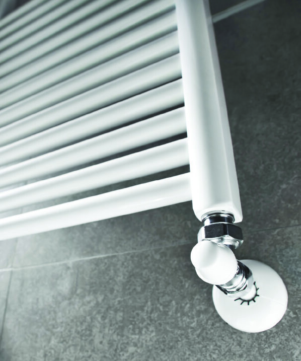 Designradiator met aansluiting